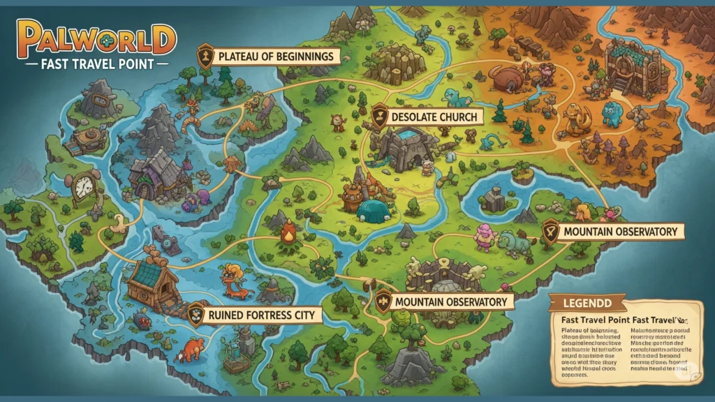 Fast Travel Points to Prioritize