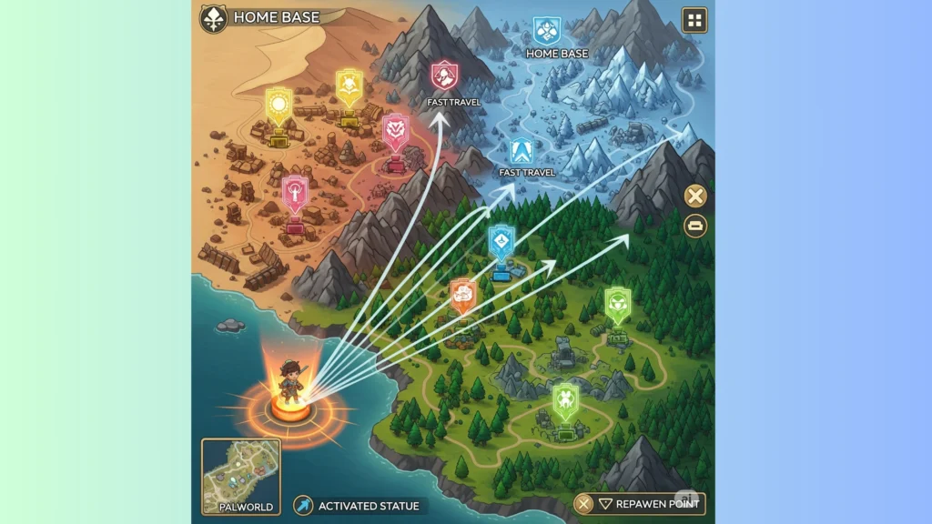 Quick Method to Unlock All Fast Travel Points