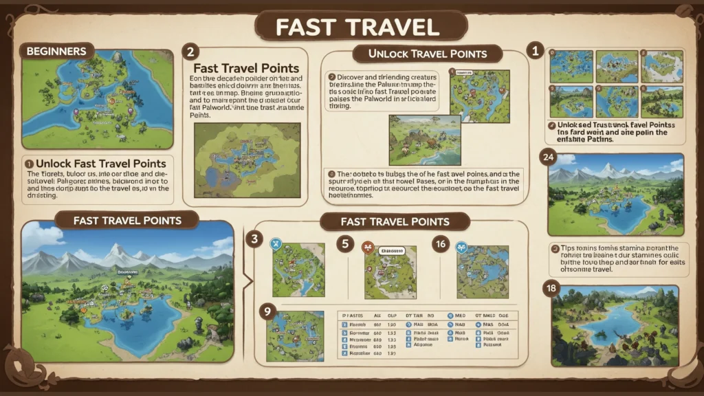 How to Unlock Fast Travel Points