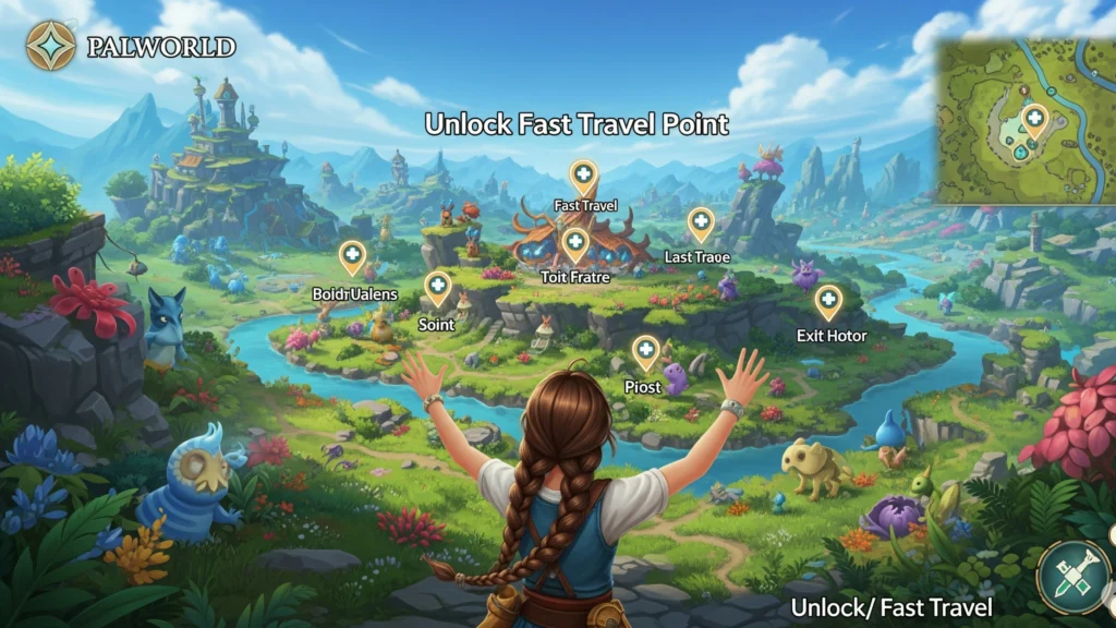 Step 1: Locate a Fast Travel Point