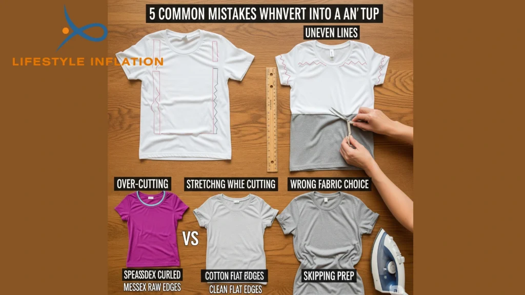 Common Mistakes When Cutting Shirts or T-Shirts Into Tank Tops