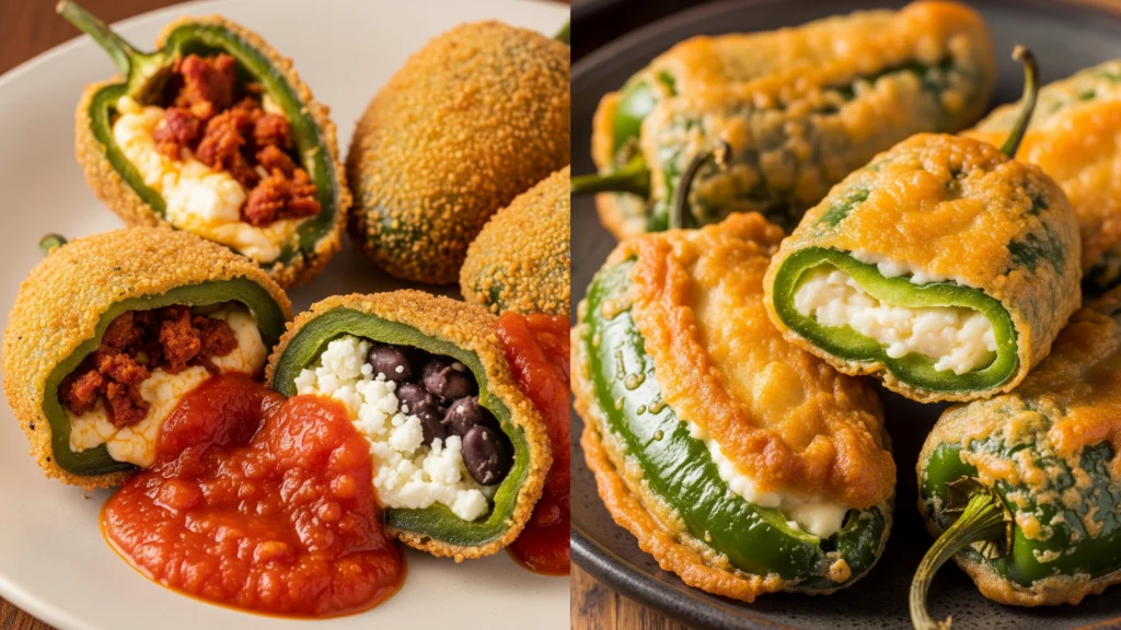 Chiles Rellenos (Stuffed Hot Peppers)