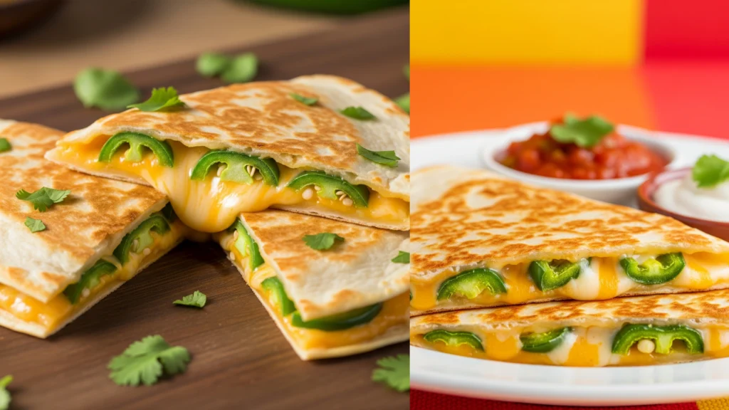 Jalapeño-Stuffed Quesadillas