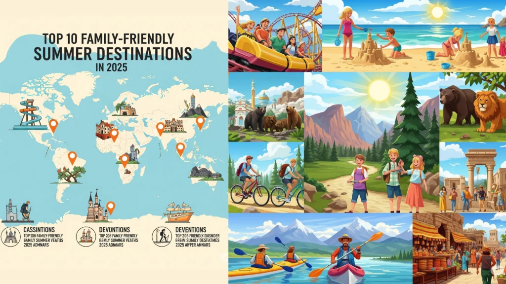 Top 10 Family-Friendly Summer Destinations in 2025