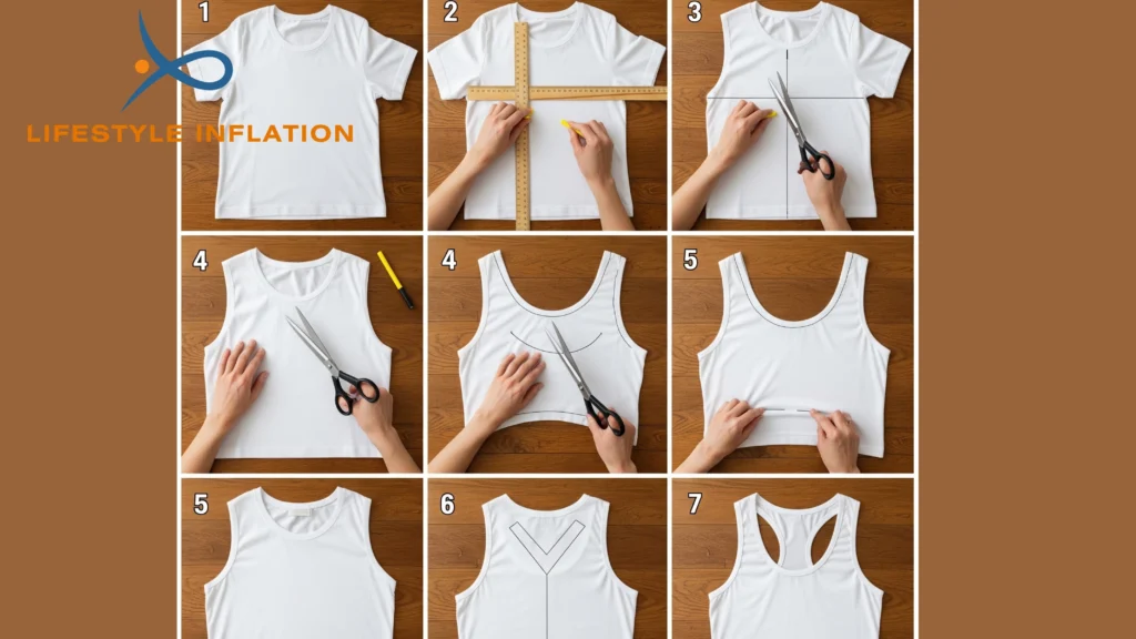 Step-by-Step Guide How to Cut a Shirt or T-Shirt Into a Tank Top